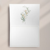 Elegant Simple Calla Lily Eucalyptus Sympathy サンキューカード