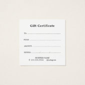 Elegant  Simple Deep Dark Grey Faux Gold Heart  (裏面)