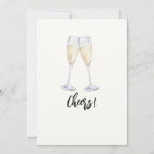 Elegant Simple I'm Loving It 40th Birthday 招待状 (裏面)