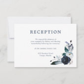 Elegant Simplicity | Classic Wedding Reception Car 招待状 (正面)