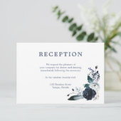 Elegant Simplicity | Classic Wedding Reception Car 招待状 (スタンド正面)