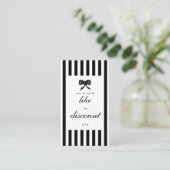 Elegant Small Business Customer Loyalty Discount 名刺 (スタンド正面)