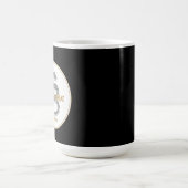 Elegant Snake - Luxury Chinese Zodiac Art & Mystic コーヒーマグカップ (中央)