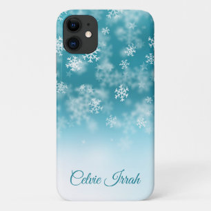 Elegant Snowflakes オリジナル iPhone X Case 11 ケース