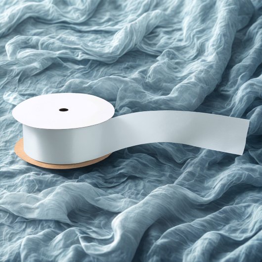 Elegant Solid Color Blue Wedding サテンリボン