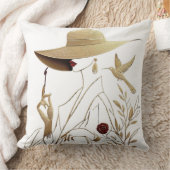 Elegant & Sophisticated Throw Pillow クッション (ブランケット)