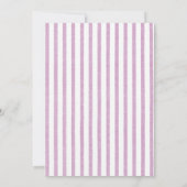 Elegant Spa day Girls Birthday Party 招待状 (裏面)