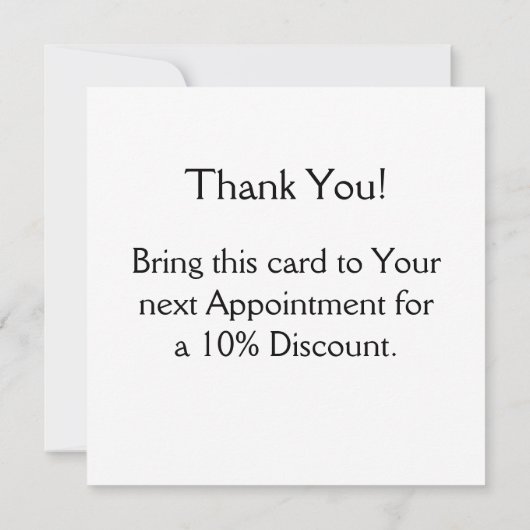 Elegant Spanish Tile Monogram Script Name Card (裏面)