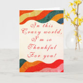 Elegant Sparkly Look Gratitude Birthday カード (黄色い花)