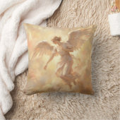 Elegant Spiritual Home Accent Angel  クッション (ブランケット)