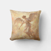 Elegant Spiritual Home Accent Angel  クッション (正面)