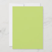 Elegant Spring Floral 60th Birthday Invitation 招待状 (裏面)