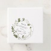 Elegant Spring Greenery | ウェディングサンクスギフト フェイバータグ (インサイチュ)