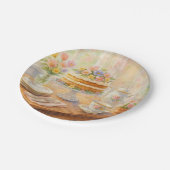 Elegant Spring Tea Party  ペーパープレート (アングル)