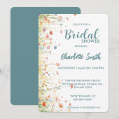 Elegant Spring Wildflower Rose Garden  招待状 (正面/裏面)