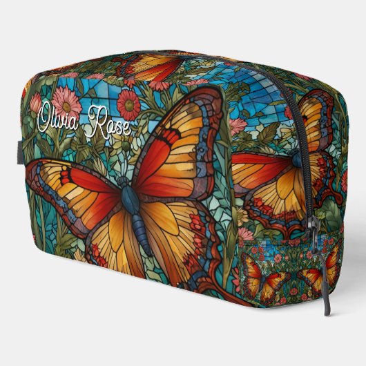 Elegant stain glass butterfly garden ドップキット (右コーナー)