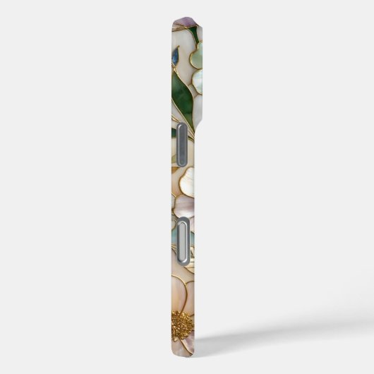 Elegant Stained Glass iPhone Case Soft Pastel Flow Case-Mate iPhoneケース (裏面 / 右)