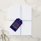 Elegant Star of David Hanukkah Gift Tag  ギフトタグ (より糸付き)