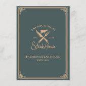 Elegant Steak House Dinner メニュー (正面)