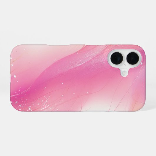 Elegant Streamline Nuance Gradient Phone Case iPhone 16ケース (裏面横)