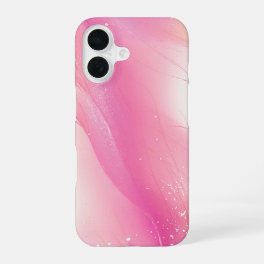 Elegant Streamline Nuance Gradient Phone Case iPhone 16ケース (裏面)