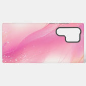 Elegant Streamline Nuance Gradient Phone Case Samsung Galaxyケース (裏面横)