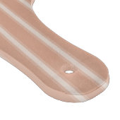 Elegant Stripe Script Typography Family Name カッティングボード (角)