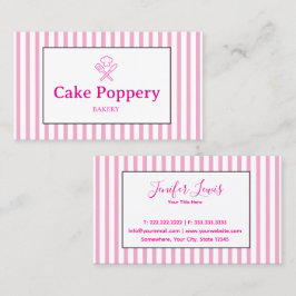 Elegant Striped 名刺