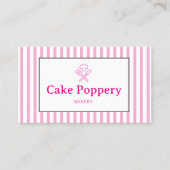 Elegant Striped 名刺 (正面)