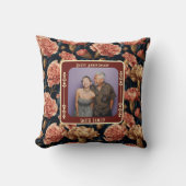 Elegant Stylish 1St Anniversary Throw Pillow  クッション (正面)