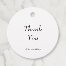 Elegant Stylish Chic Modern Simple Minimalist フェイバータグ