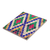 Elegant stylish Emerald Green & Gold Agate mosaic タイル (側面)