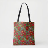 Elegant Stylish Rustic Botanical Floral  トートバッグ (正面)