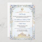Elegant Sukhmani Sahib Ji Path Birthday Invitation 招待状 (正面/裏面)