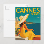 Elegant Summer in Cannes ポストカード (正面/裏面)