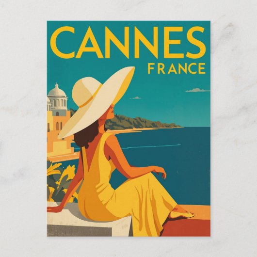 Elegant Summer in Cannes ポストカード (正面)