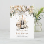 Elegant Surprise Birthday Party 招待状 (スタンド正面)