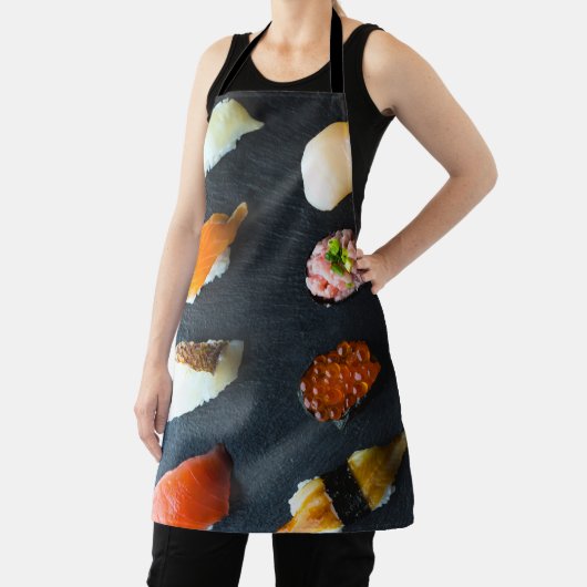 Elegant Sushi Apron - Japanese Minimalist Style エプロン (インサイチュ)