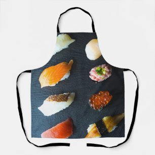 Elegant Sushi Apron - Japanese Minimalist Style エプロン
