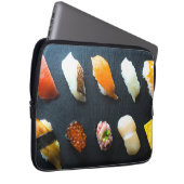 Elegant Sushi Nigiri Collection Laptop Sleeve ラップトップスリーブ (正面右)