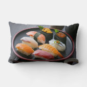 Elegant Sushi Plate Cushion – Taste of Tradition ランバークッション (裏面)