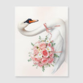 Elegant Swan with Roses (正面)