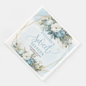 Elegant Sweet 16th Dusty Blue Greenery Table  (コーナー)