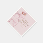 Elegant Sweet Sixteen Birthday スタンダードカクテルナプキン (角)