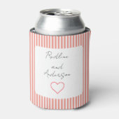 Elegant Tangerine Wedding 缶クーラー (缶正面)