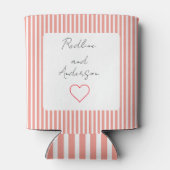 Elegant Tangerine Wedding 缶クーラー (裏面)