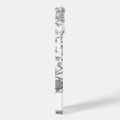 Elegant Tasteful Personalized Floral Drawing Case-Mate iPhoneケース (裏面 / 右)