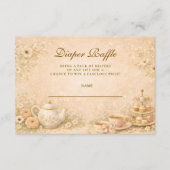 Elegant Tea Garden Diapper Raffle エンクロージャーカード (正面)