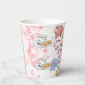 Elegant Tea Party Vibes 紙コップ (裏面)