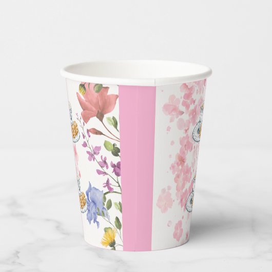 Elegant Tea Party Vibes 紙コップ (右)